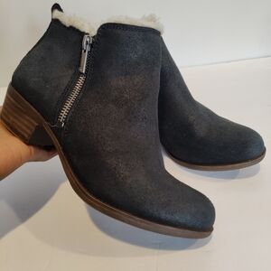 Lucky Brand Basel Waterproof Faux Fur Booties